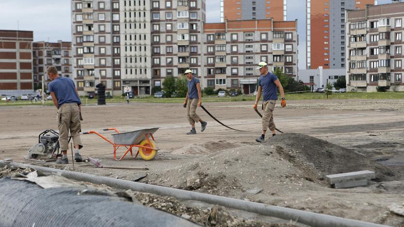 Planas: prie kai kurių uostamiesčio mokyklų įrengiamų naujų stadionų priežiūrą perleidus tuo užsiimančiai įstaigai, erdves ketinama nuomoti arba suteikti bendruomenėms.