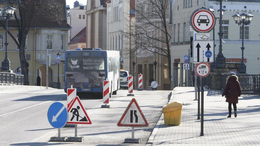 Planai: kitą mėnesį tikimasi išrinkti rangovą, kuris iš esmės tvarkys Biržos tiltą.