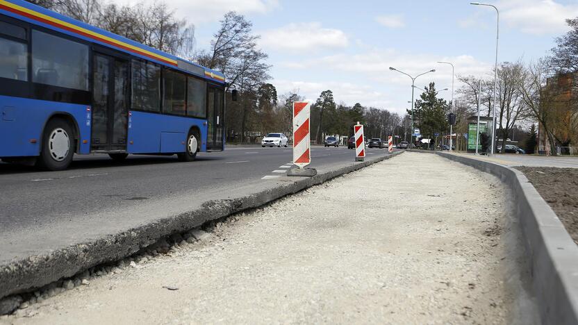 Nepatogumai: kol įvažos nesutvarkytos, autobusai stoja prie gatvės ir neretai stabdo eismą pirmojoje juostoje.