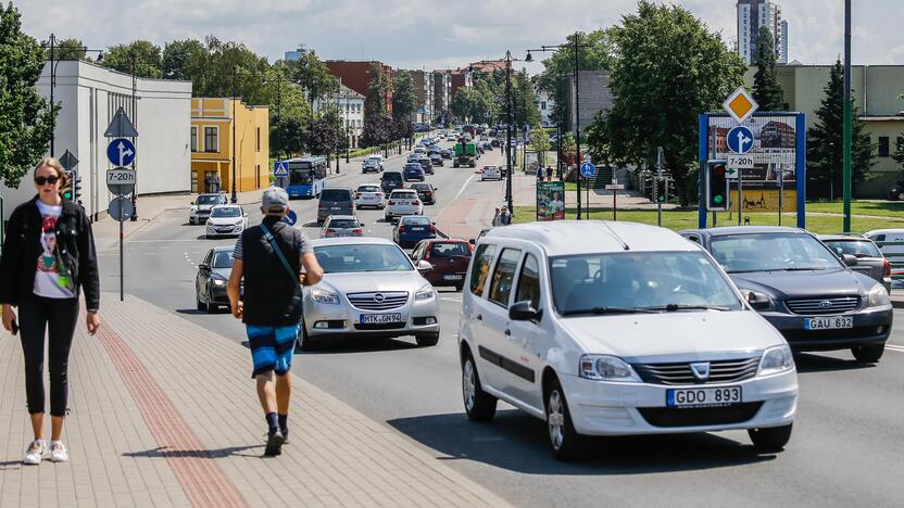 Darbai: šią savaitę planuojama užlyginti duobes Pilies ir Naujojoje Uosto gatvėse.