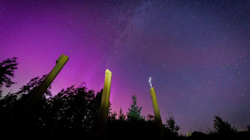 Lietuvoje pasirodė meteorų lietus ir Šiaurės pašvaistė