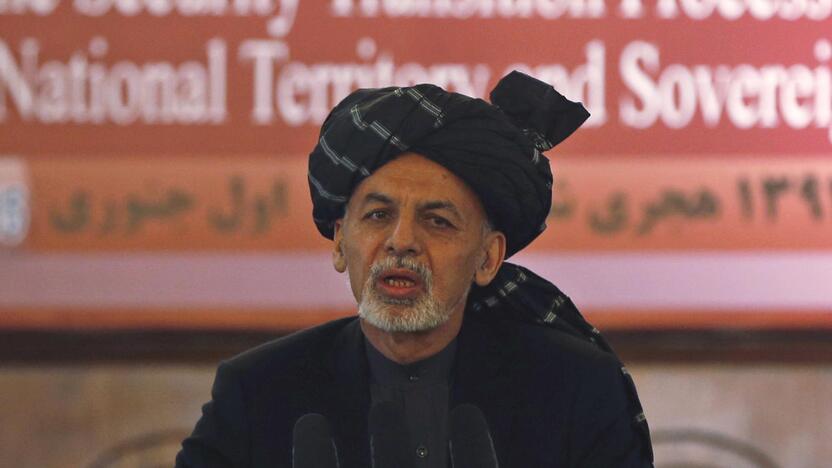 Afganistano prezidentas A. Ghani