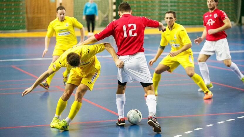 Salės futbolas : Kauno „Vytis-Zenitas“ – „Vievio žiedas“