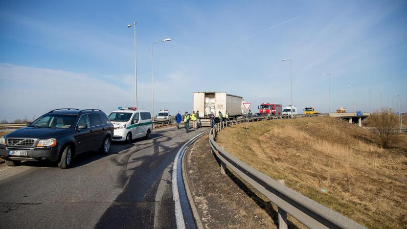 Tragiška avarija ant Garliavos viaduko