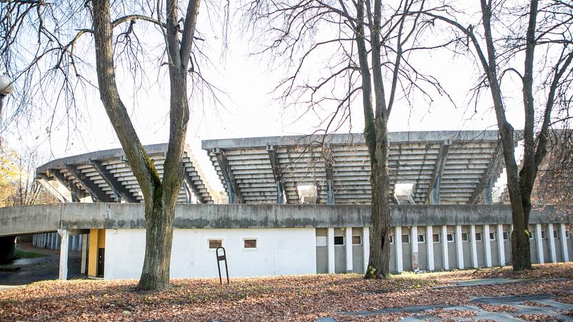 Ekskursija po griaunamą Kauno stadioną