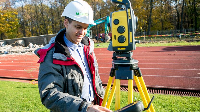 Ekskursija po griaunamą Kauno stadioną