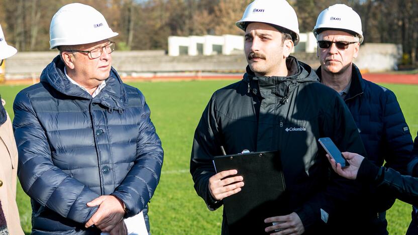 Ekskursija po griaunamą Kauno stadioną