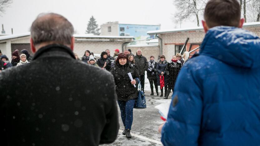 Naujai įrengti socialiniai būstai Bubiuose perduodami gyventojams