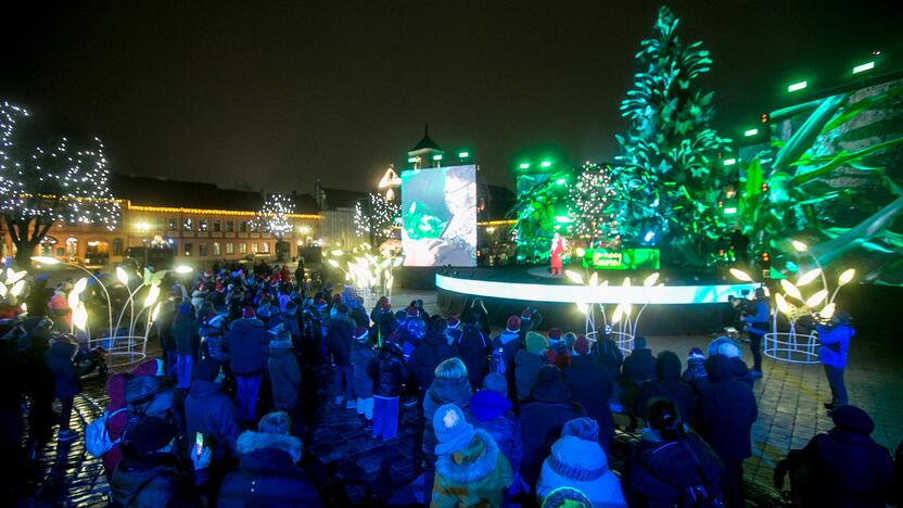 2021 m. Kauno Kalėdų eglės įžiebimo šventė