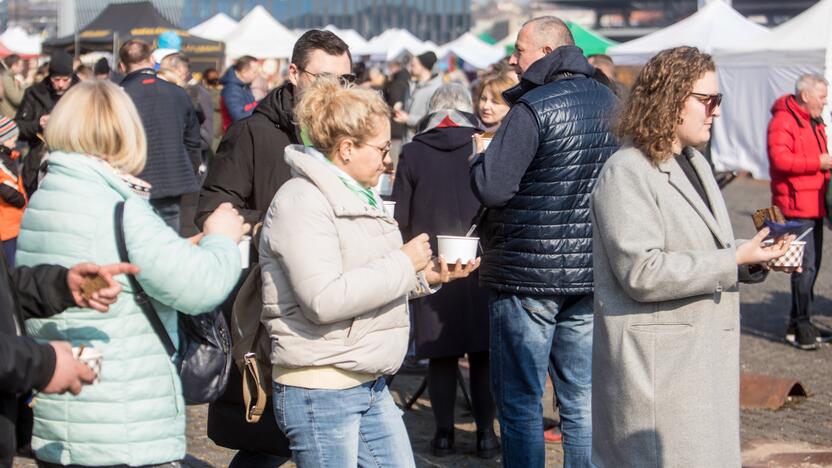 Kazimiero mugėje – ukrainietiški barščiai