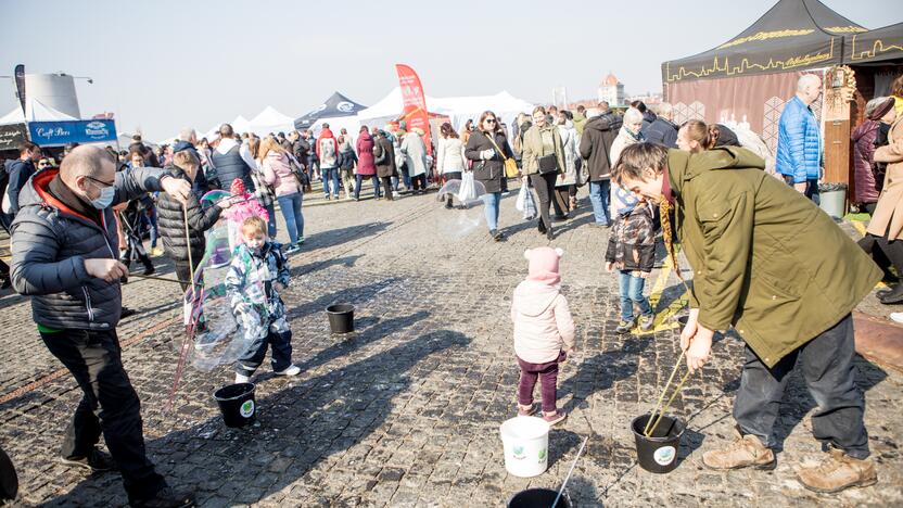 Kazimiero mugėje – ukrainietiški barščiai