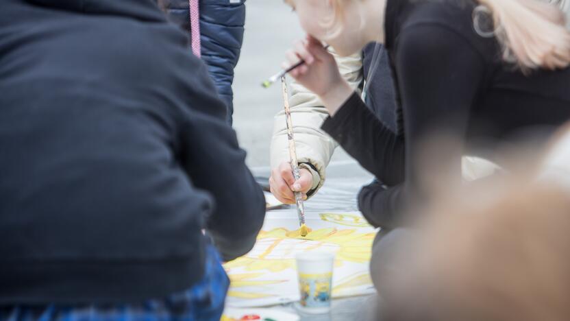 Kultūros ir taikos valanda prie Vytauto Didžiojo paminklo