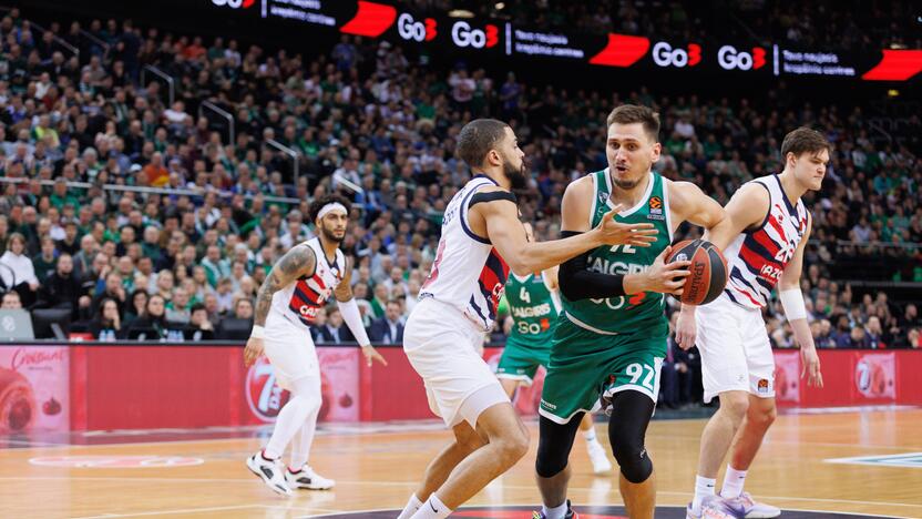 Eurolyga: Kauno „Žalgiris“ – Vitorijos „Baskonia“ (79:75)