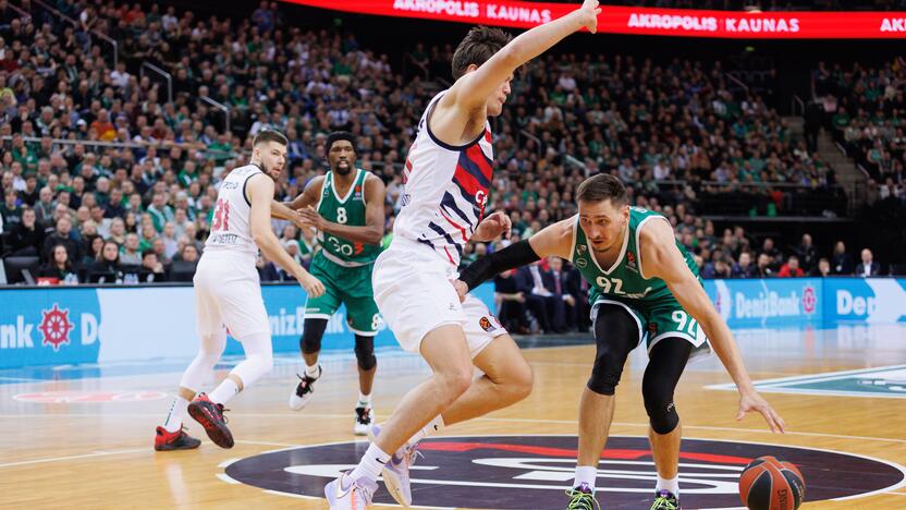 Eurolyga: Kauno „Žalgiris“ – Vitorijos „Baskonia“ (79:75)