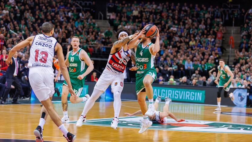 Eurolyga: Kauno „Žalgiris“ – Vitorijos „Baskonia“ (79:75)