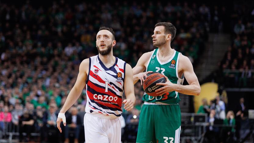 Eurolyga: Kauno „Žalgiris“ – Vitorijos „Baskonia“ (79:75)