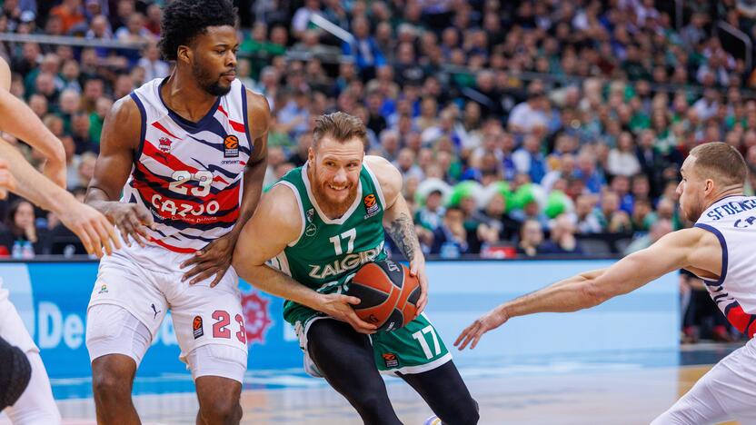 Eurolyga: Kauno „Žalgiris“ – Vitorijos „Baskonia“ (79:75)