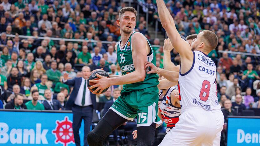 Eurolyga: Kauno „Žalgiris“ – Vitorijos „Baskonia“ (79:75)