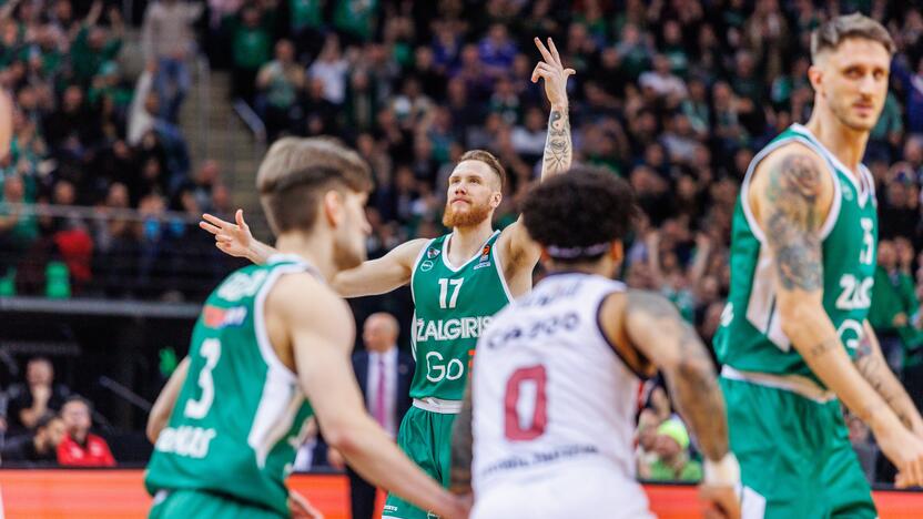 Eurolyga: Kauno „Žalgiris“ – Vitorijos „Baskonia“ (79:75)