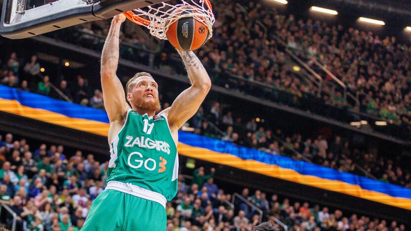 Eurolyga: Kauno „Žalgiris“ – Vitorijos „Baskonia“ (79:75)