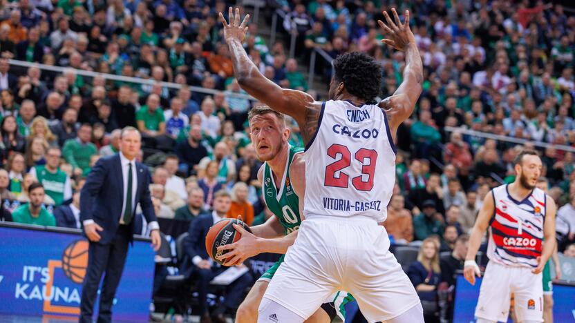 Eurolyga: Kauno „Žalgiris“ – Vitorijos „Baskonia“ (79:75)