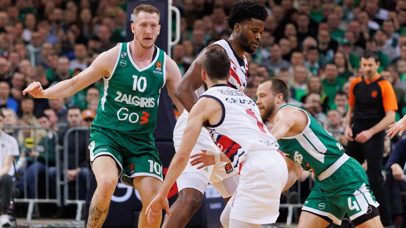 Eurolyga: Kauno „Žalgiris“ – Vitorijos „Baskonia“ (79:75)