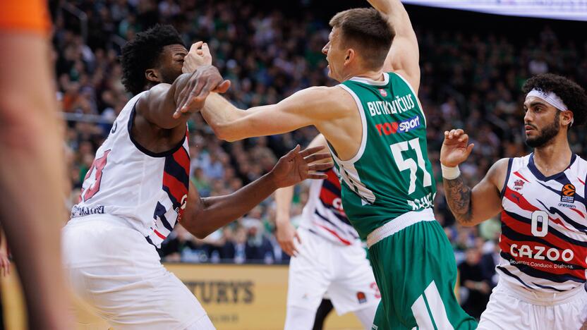 Eurolyga: Kauno „Žalgiris“ – Vitorijos „Baskonia“ (79:75)