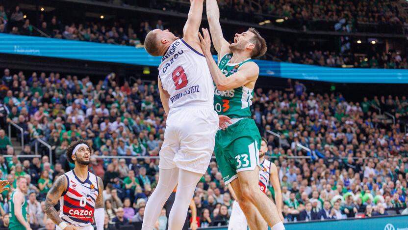 Eurolyga: Kauno „Žalgiris“ – Vitorijos „Baskonia“ (79:75)