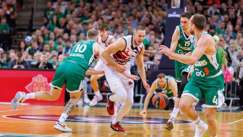 Eurolyga: Kauno „Žalgiris“ – Vitorijos „Baskonia“ (79:75)