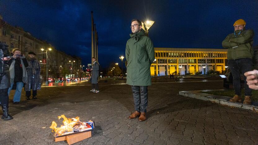 T. V. Raskevičiaus pilietinio nepaklusnumo akcija