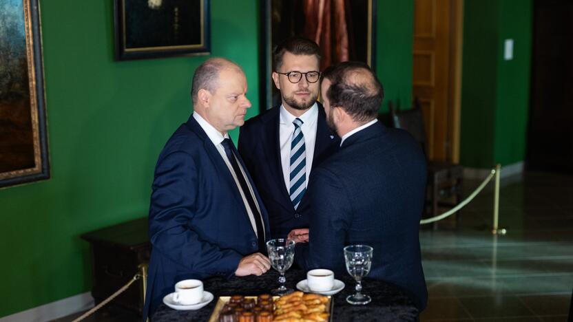 Po Seimo rinkimų: demokratų sąjungos „Vardan Lietuvos“ spaudos konferencija