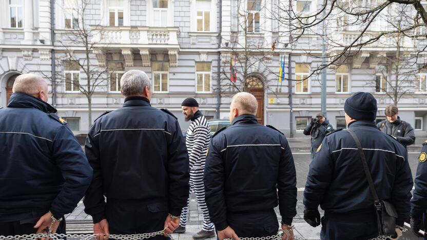 Įkalinimo įstaigų darbuotojų protestas