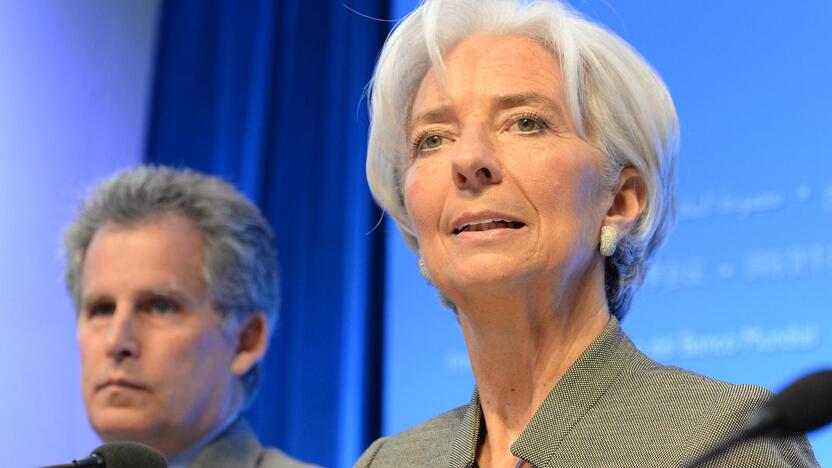 Christine Lagarde ir Davidas Liptonas