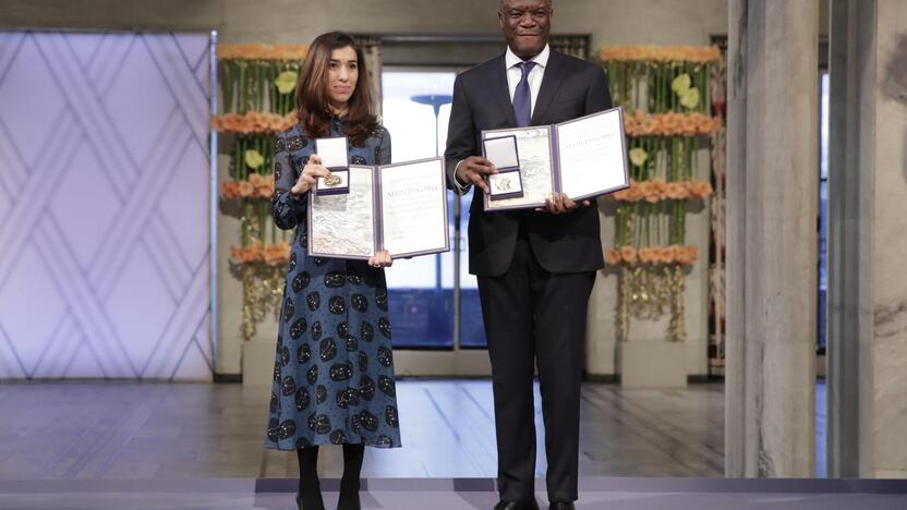 Nadia Murad ir Denisas Mukwege