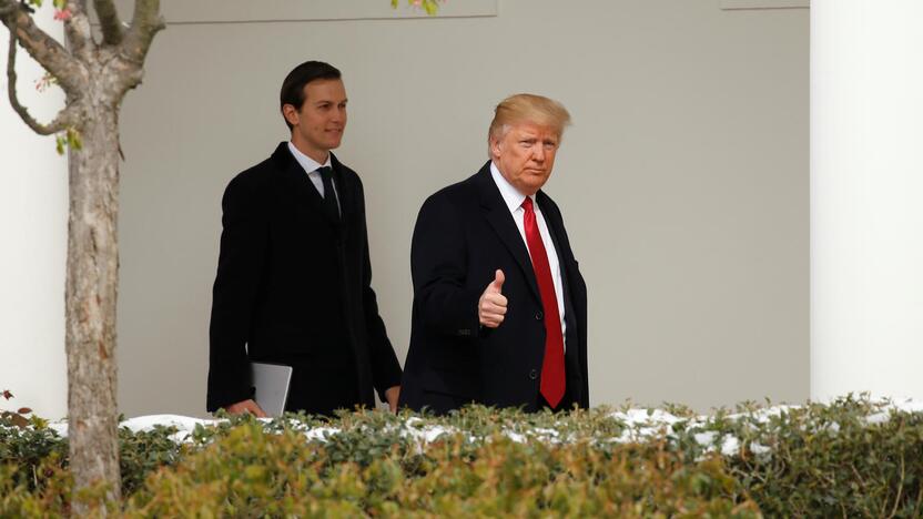 Jaredas Kushneris ir Donaldas Trumpas