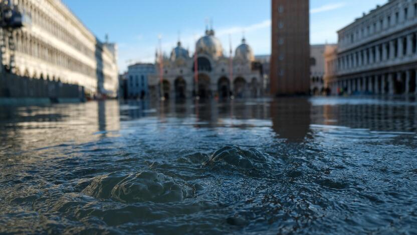 Veneciją užliejo potvynis