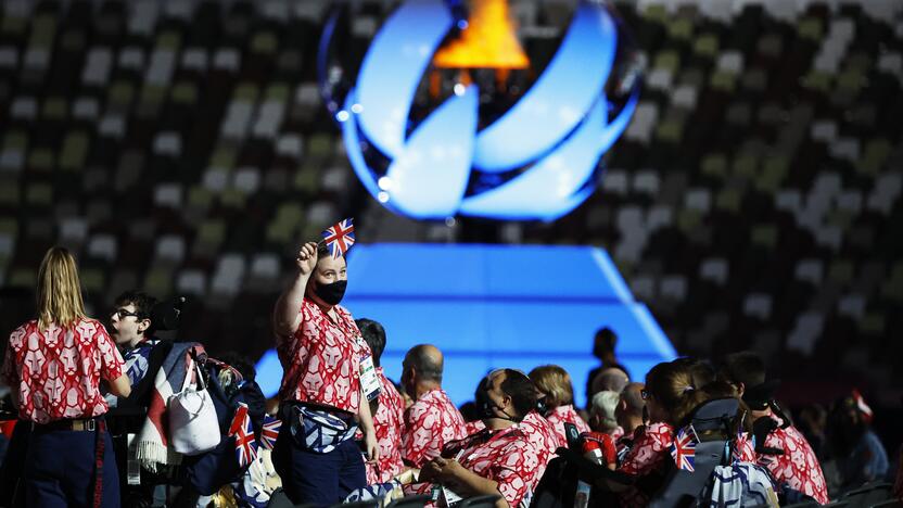 Tokijo paralimpinių žaidynių uždarymo ceremonija