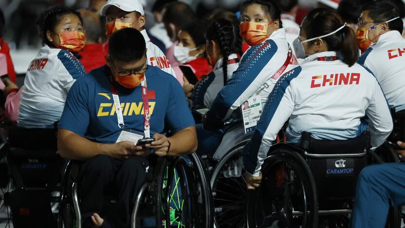 Tokijo paralimpinių žaidynių uždarymo ceremonija