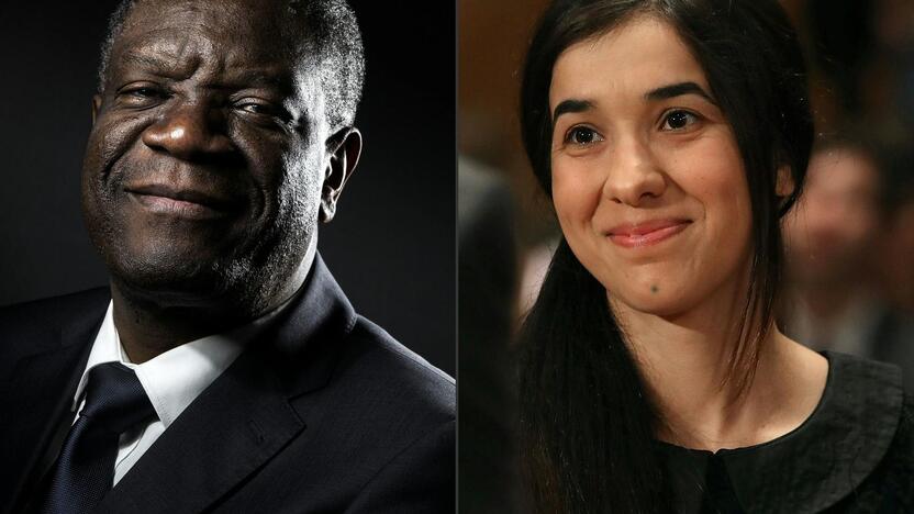 Denisas Mukwege ir Nadia Murad