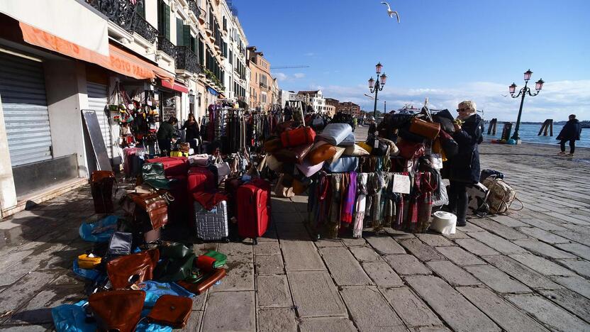 Veneciją užliejo potvynis