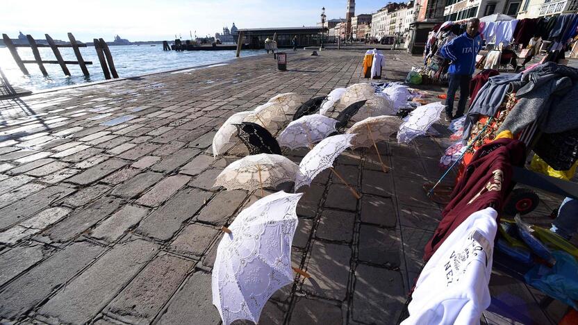 Veneciją užliejo potvynis