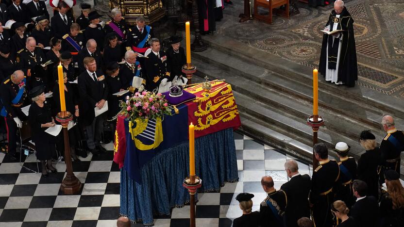 Karalienės Elizabeth II laidotuvių ceremonija