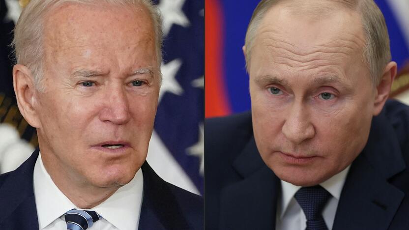 Joe Bidenas ir Vladimiras Putinas