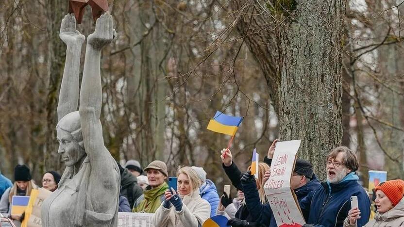 Pozicija: liepojiečiai nedviprasmiškai pasisako už taiką Ukrainoje.