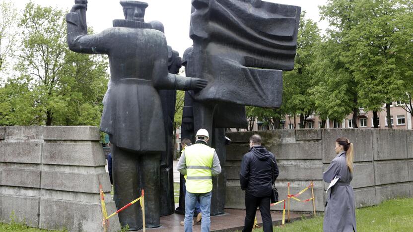 Tikimybė: uostamiesčio valdžios žmonės jau turėjo galimybę pasisakyti, ar nukelti sovietinės ideologijos persmelktus paminklus.