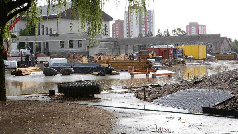 Finalas: Sakurų parke netrukus bus pradėti sodinti želdiniai, kurie žiedais klaipėdiečius džiugins jau kitą pavasarį.