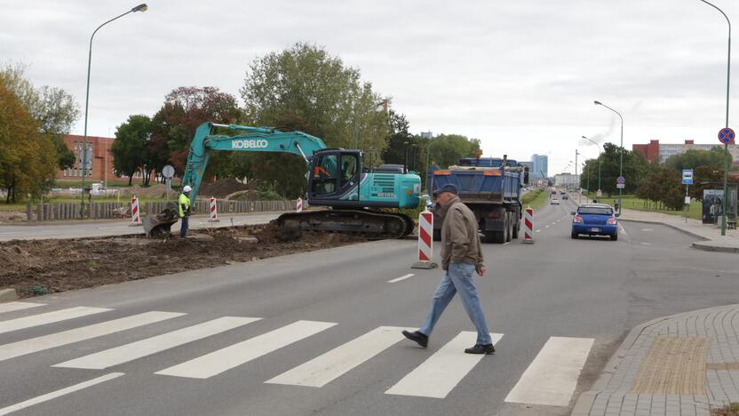 Planai: darbai gali užtrukti dėl neprognozuojamų orų, tad gyventojai turės apsišarvuoti kantrybe.