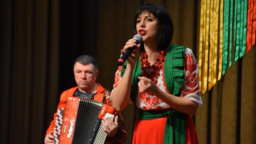 Išsipildymas: Oleh ir Ivanna Podolskiai bendruomenės namuose surengė jautrų koncertą.