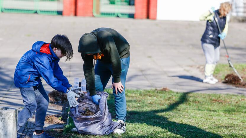 Tvarkys: visą mėnesį Klaipėda bus švarinama.