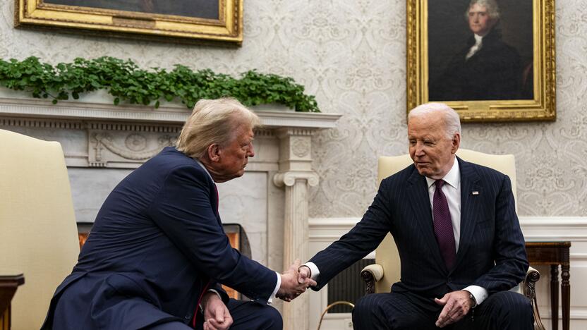 Donaldas Trumpas ir Joe Bidenas